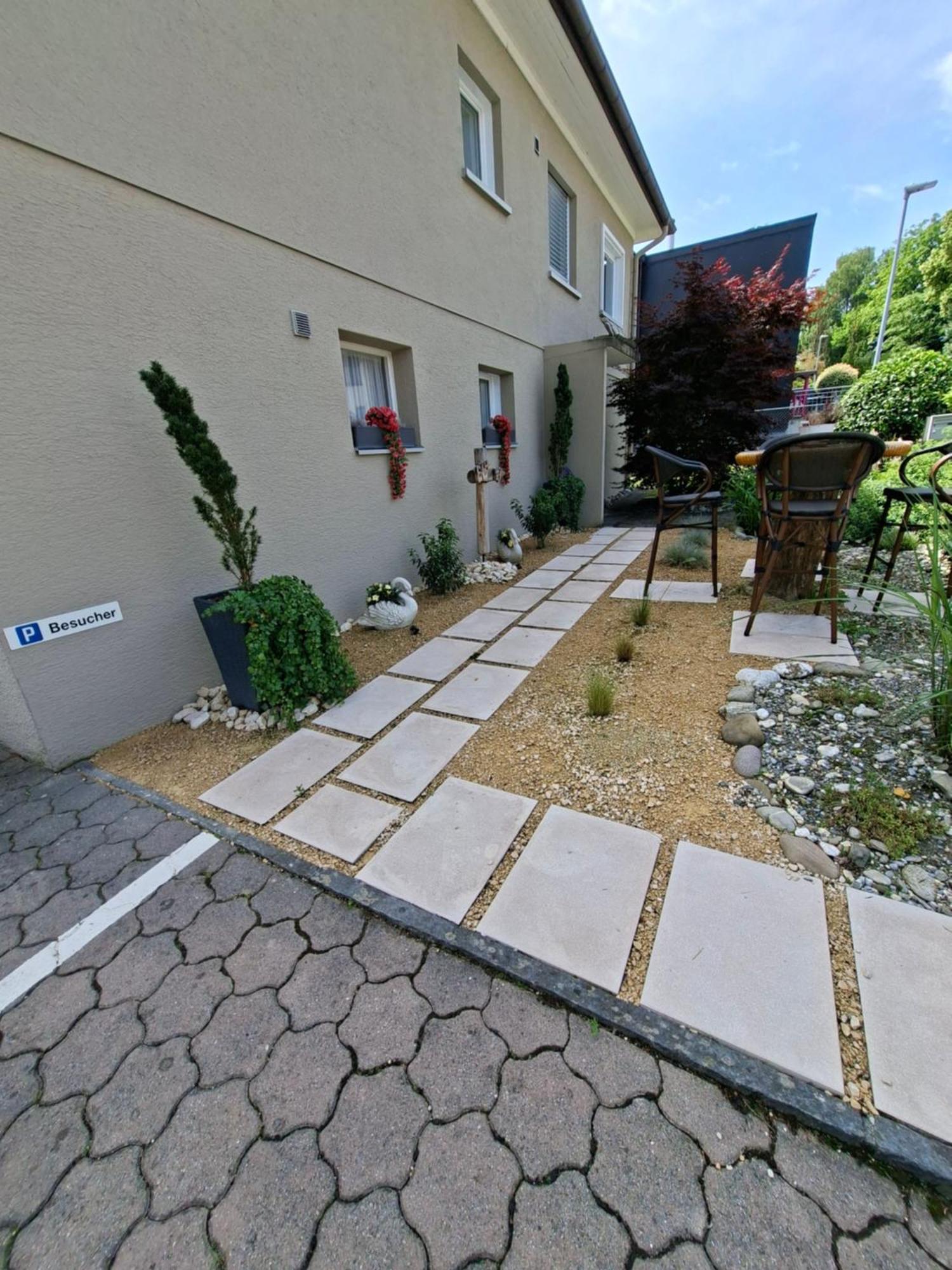 Garten-Wohnung Eschen Exterior foto